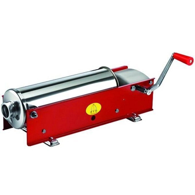 Facem 9560010 Insaccatrice a Mano Tre-Spade Cilindro Acciaio Inox AISI 304 con Imbuti 10 20 30 40 mm Capacita' 7 L colore Acciaio