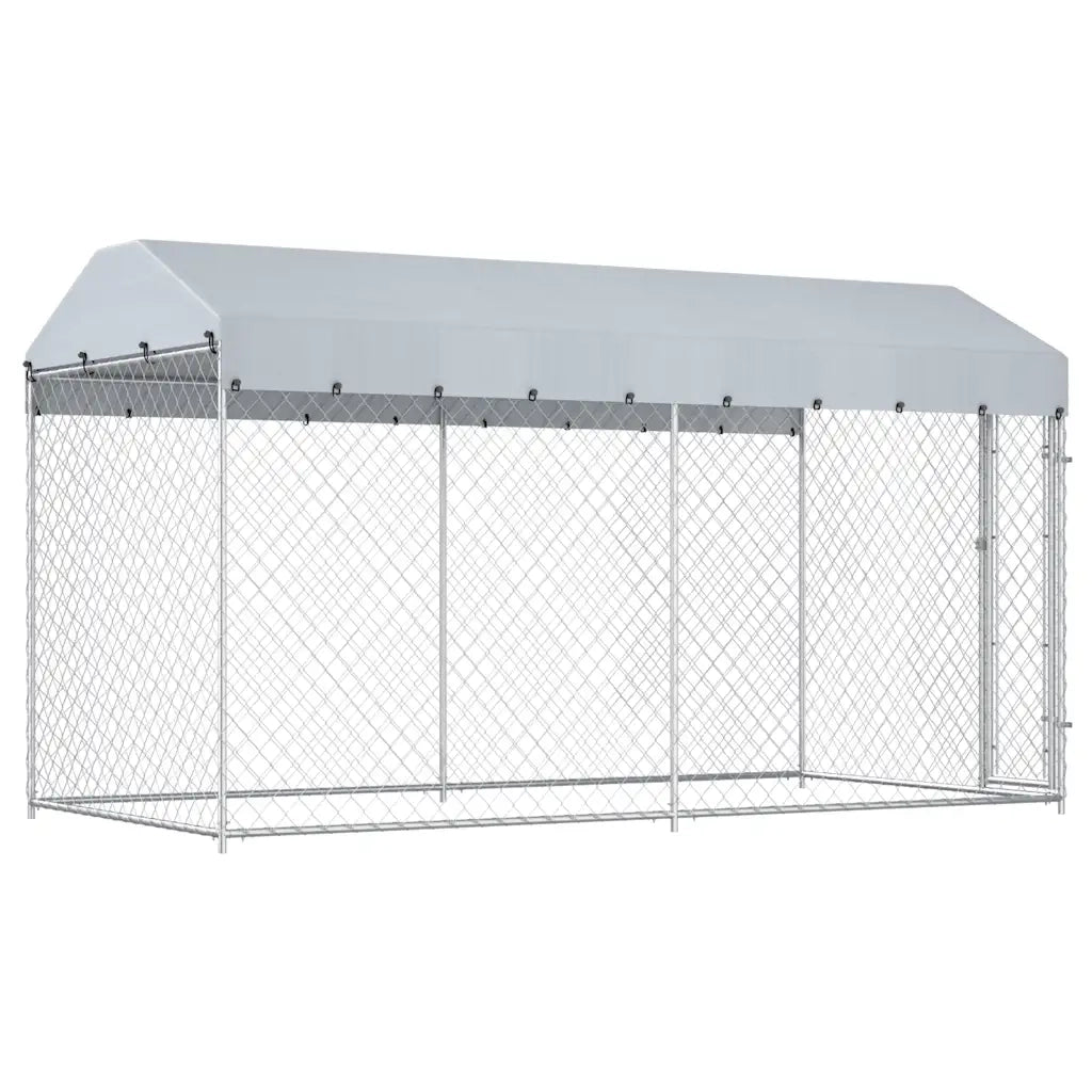 Canile da Esterno con Tetto 382x192x225 cm cod mxl 47744