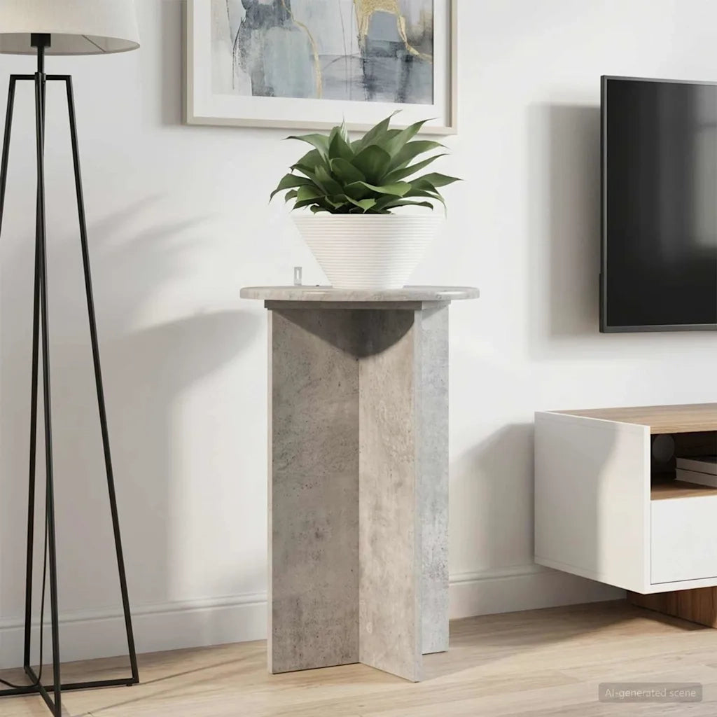 Supporto per piante 2 pcs Grigio Cemento Ø40 x 60 cm 899711