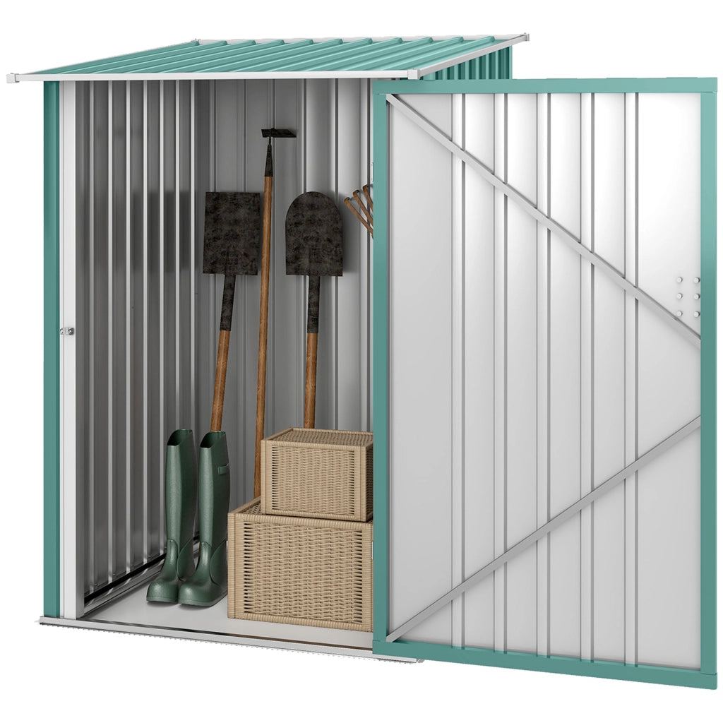 Casetta Giardino in Metallo ¨C Minimal ¨C Verde 100x103x160 cm