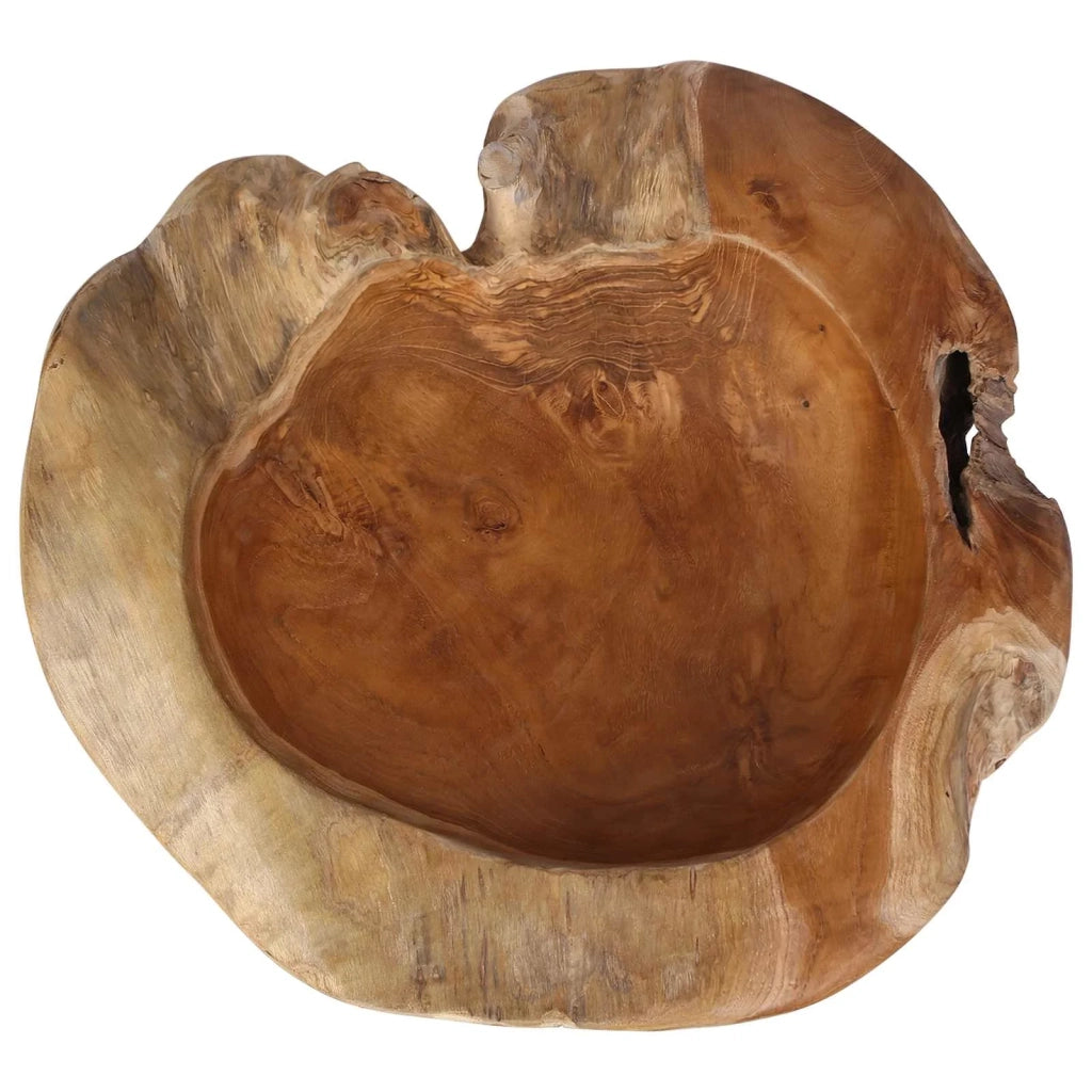 Portafrutta JEPARA Ø 50 cm Legno di teak massello Rotondo 42010337