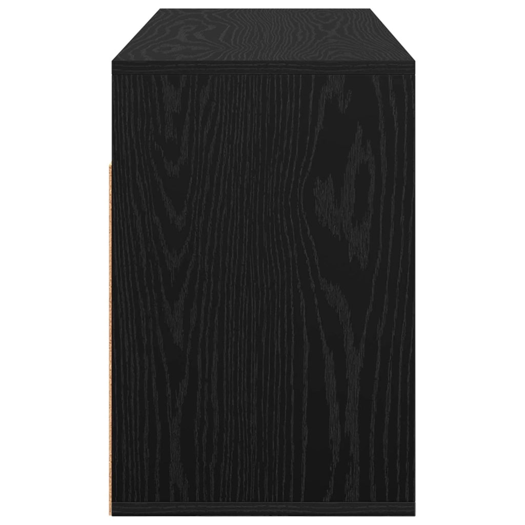 Lowboard con cassetto Rovere Nero 102 x 32 x 48,5 cm CFW1420374