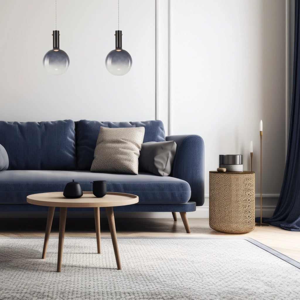 Lampada a sospensione Toronto Milagro GU10 Ø25 blu