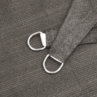 Parasole a Vela HDPE Triangolare 3,6x3,6x3,6 m Antracite 42280