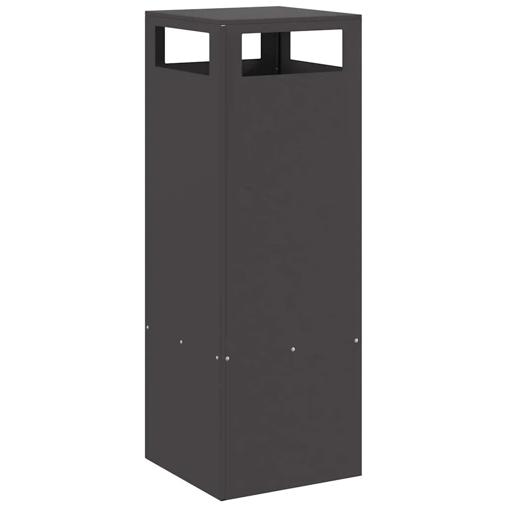 Focolare Nero 35 x 35 x 100 cm Acciaio CFW7643613