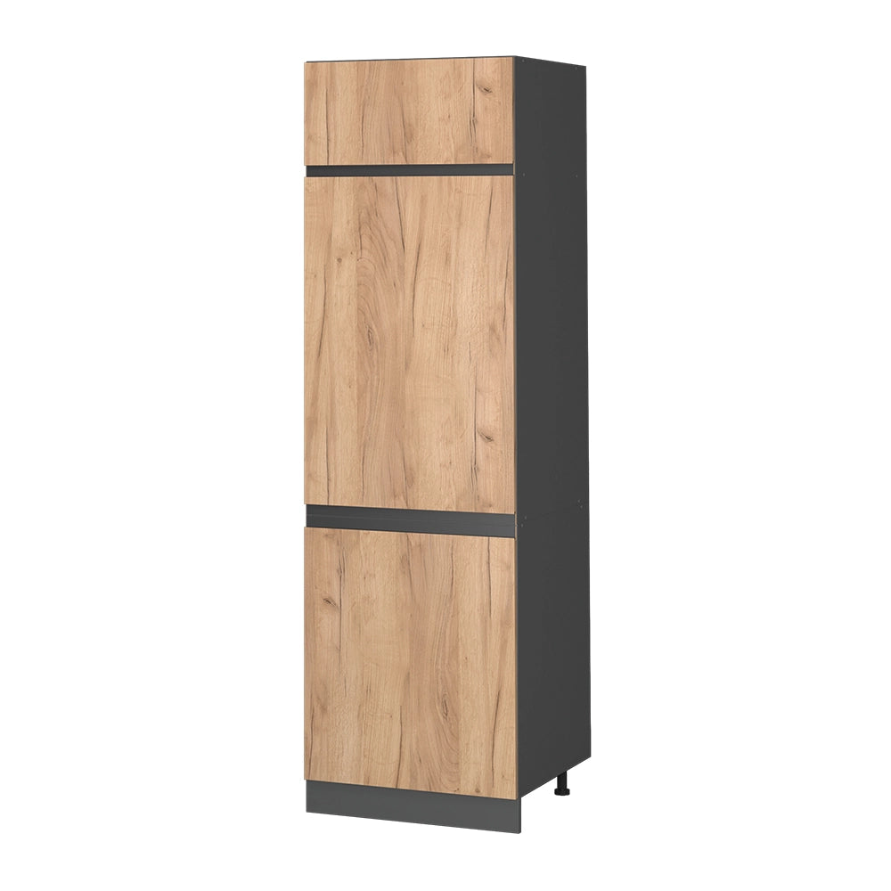 Vicco Frontale cucina Quercia dorata 59.6 x 196 cm frontale del mobile per mobile per frigorifero