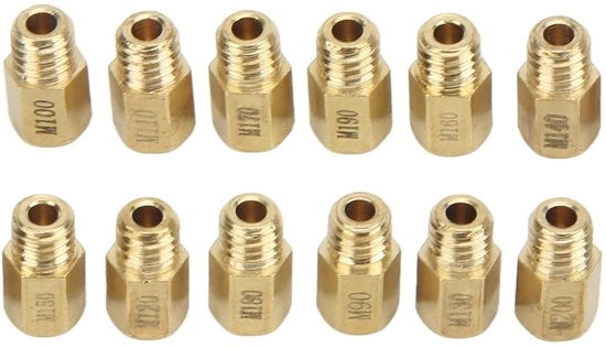 Sistema di Spremi 12-direzionale 90-200 Metallico Set di Spremi Mikuni VM TM TMX - Carburatore.