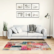 Tappeto Lavabile Patchwork 80x150 cm Multicolore 337964