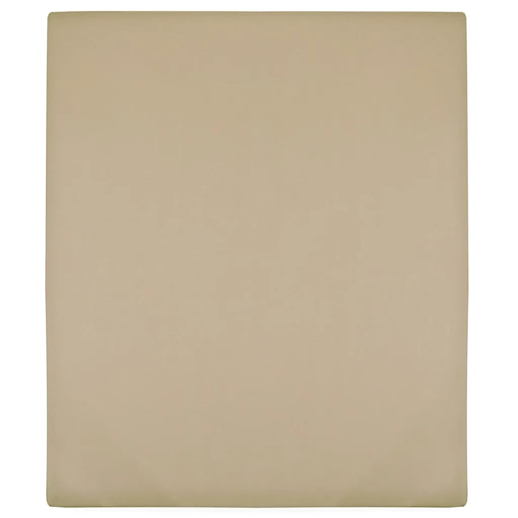 Lenzuolo con Angoli Jersey Tortora 90x200 cm Cotone cod mxl 76601