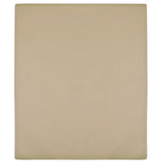 Lenzuolo con Angoli Jersey Tortora 90x200 cm Cotone cod mxl 76601