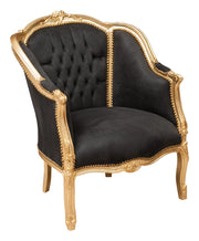 Biscottini Poltrona stile francese Luigi XVI in legno massello di faggio XVI, faggio,