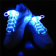 Luminarie LED per Cinture di Scarpe - Multicolore - Sicurezza e Divertimento - Blu - Illuminante - Ideale per Escursioni Serali - Adatto a Ogni...