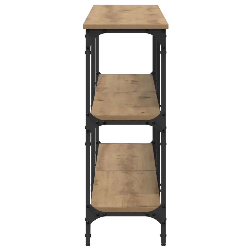 Tavolo Consolle | Tavolo d'Ingresso rovere artigianale 200 x 29 x 75 cm