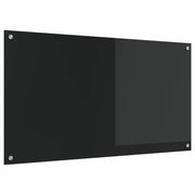 Rivestimento da Cucina Nero 110 x 60 cm vetro temperato 42001300