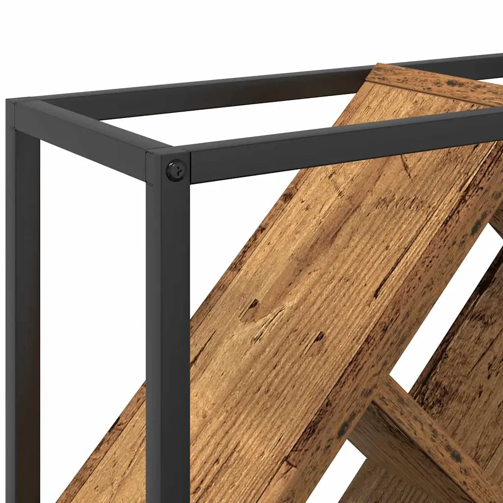 Portabottiglie Legno vecchio 51 x 18 x 52,5 cm CFW2821009