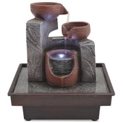 Fontana da Interni con Luce a LED in Poliresina CFW7495957