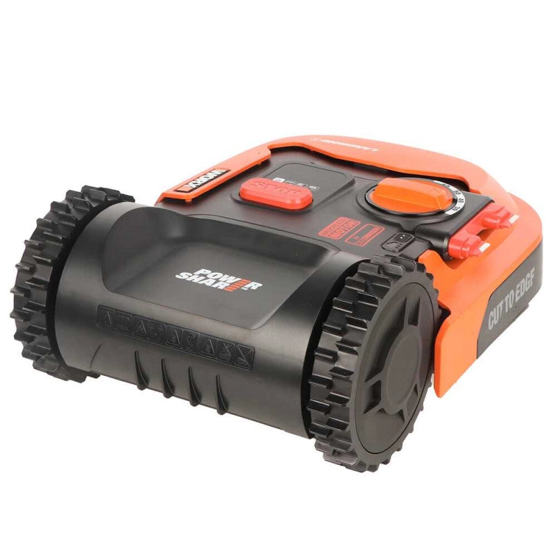 Robot rasaerba automatico WR168E Landroid WiFi Bluetooth con taglio Cut to Edge per giardini fino a 250 m² - Worx