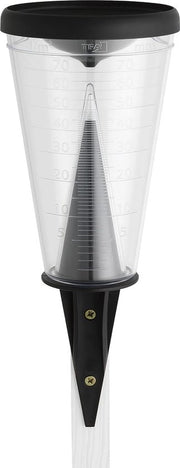 Misuratore di Pioggia - Misuratore di Pioggia con Supporto - Stazione Meteorologica - Misuratore di Nevicate - Ideale per il Giardino