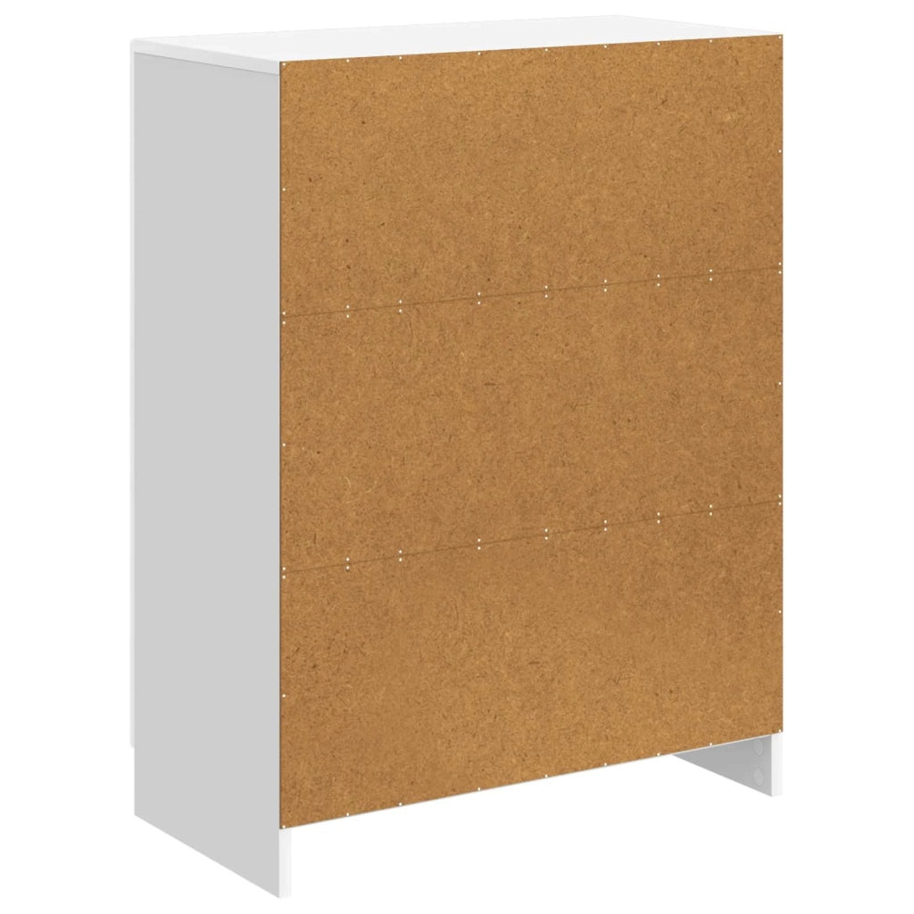 Credenza Bianco Lucido 66 x 34,5 x 87 cm Legno ingegnerizzato 895739