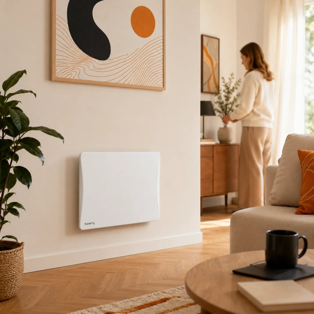 Radiatore elettrico Wi-Fi ghisa Bestherm ALOA CONNECT 1000W