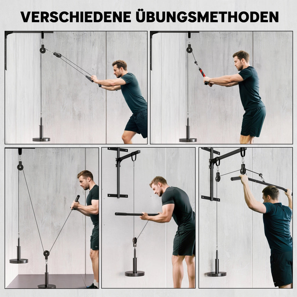 Sistema di Cavi per Fitness ¨C Xylo ¨C Lat Machine Carrucola Allenamento Braccia Casa