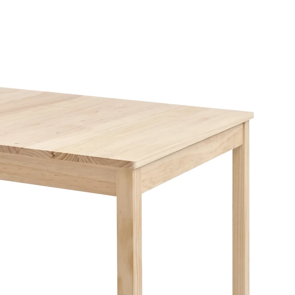 Tavolo da Pranzo 140x70x73 cm in Legno di Pino cod mxl 25475