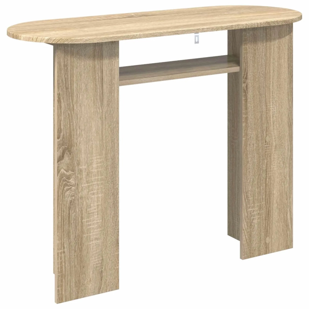 Tavolo consolle Rovere Sonoma 100 x 39,5 x 75 cm