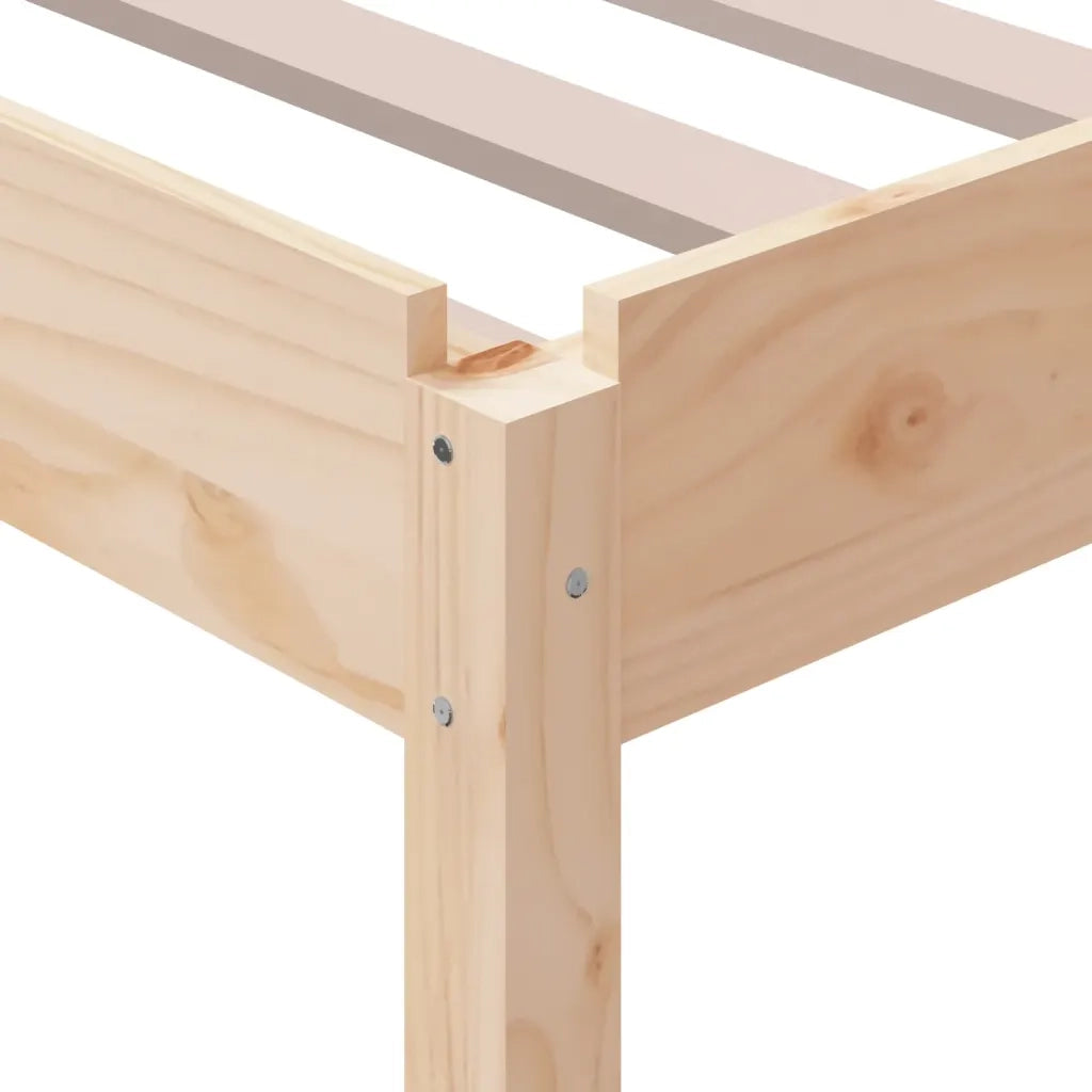 Letto Impilabile 75x190 cm in Legno Massello di Pino cod mxl 62557