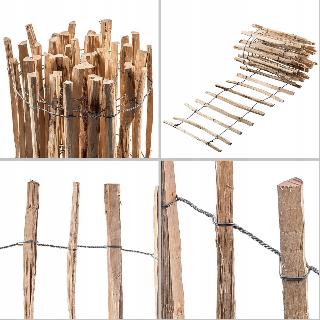 Recinzione protettiva avvolgibile KADAX Hazel Stacket Fence 500x60 7-9cm