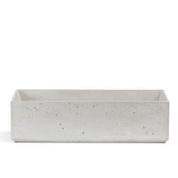 Lavello da Giardino Senza Rubinetto 53x29,5x14 cm in Calcestruzzo Delfi-G Grigio