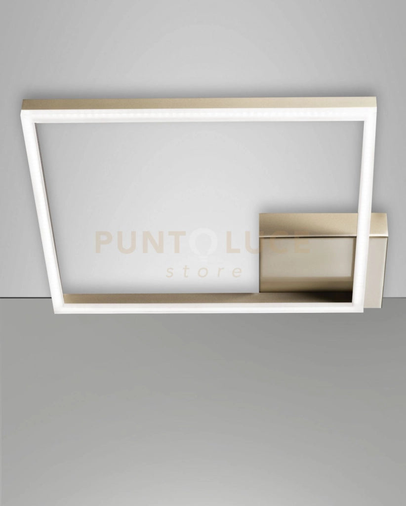 BARD PLAFONIERA ORO OPACO A LED 3000K - 39W - 3880 lm  DIMMERABILE 45CM C/ACCESS.