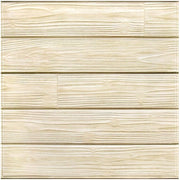 Pannelli 3D da Parete in PVC Autoadesivi, 10 pezzi 30 x 30 cm, Pannelli 3D da Parete in PVC con Finestra di Legno, Decorazione per Parete Interna, Finestra di Legno Liscia