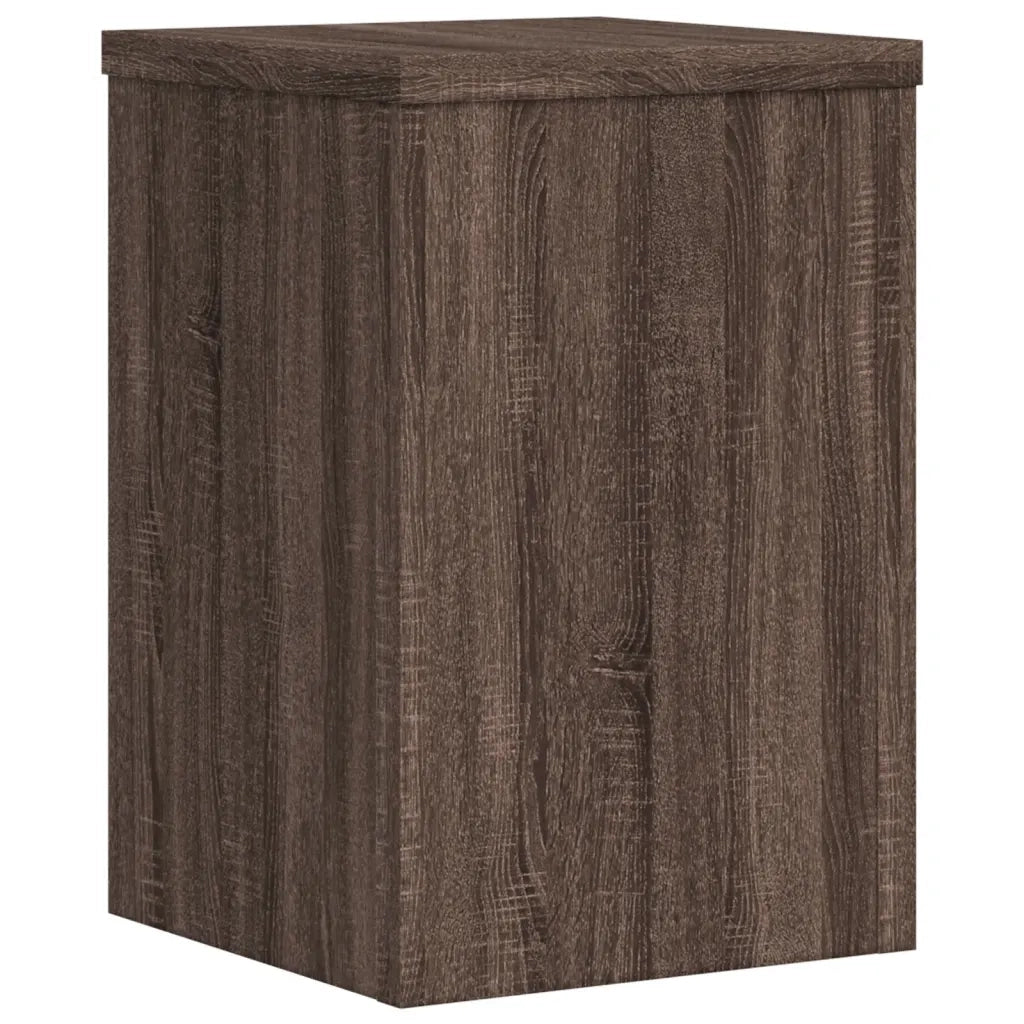 Supporti per piante | Sostegno per piante 2 pz Marrone 25x25x35 cm Legno Multistrato