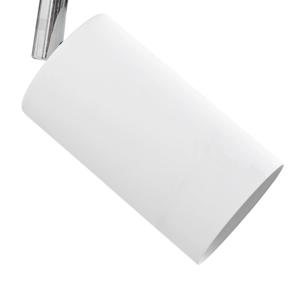 Faretto da soffitto 2 vie regolabile bianco GU10