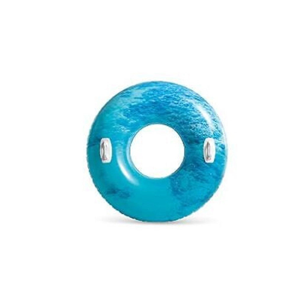 Trade Shop - Ciambella Gonfiabile Nature Mare Piscina 91cm Con Maniglie Colori Assortiti 56267 -