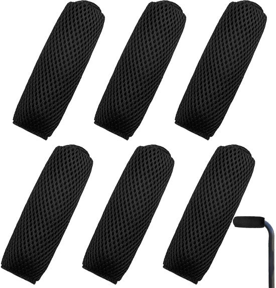 Set di 6 Manubri Antiscivolo per Pennelli da Disegno