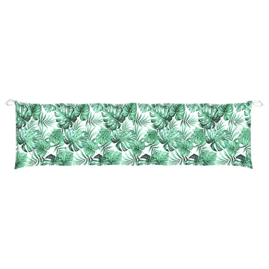 Cuscino per Panca a Foglie 180x50x7 cm in Tessuto Oxford 378993