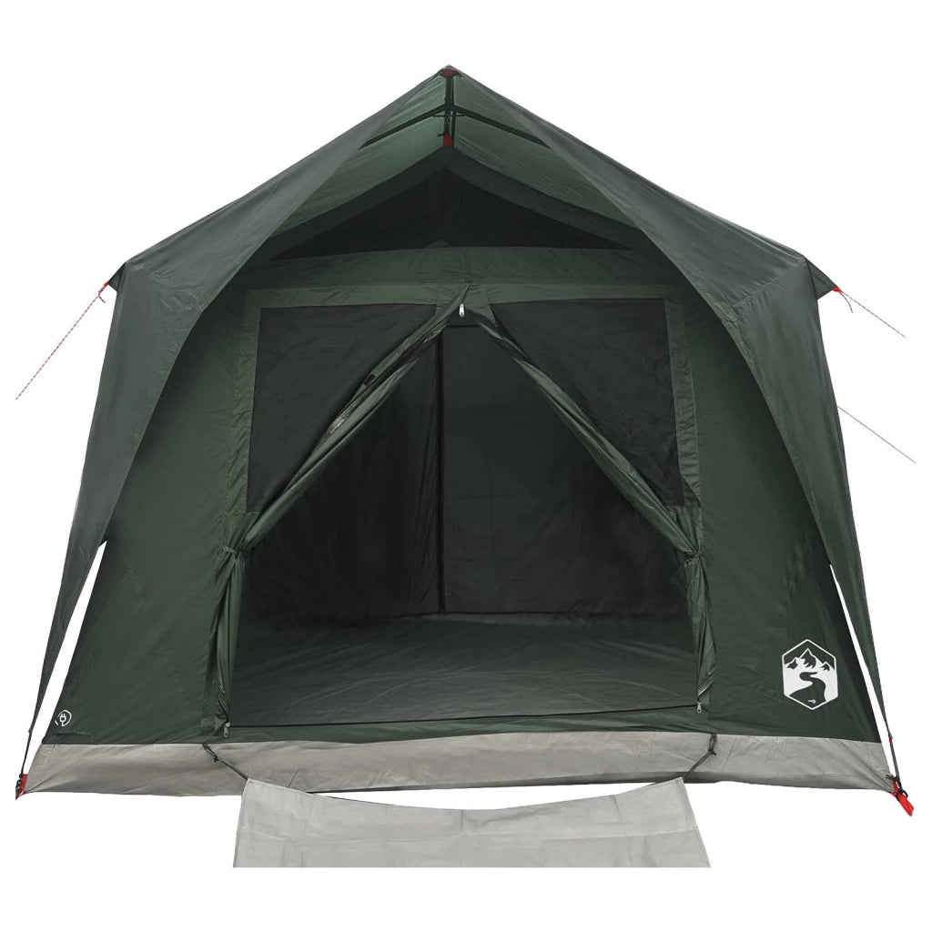 Tenda a tunnel Verde militare 10 persone Poliestere e Acciaio 42028664