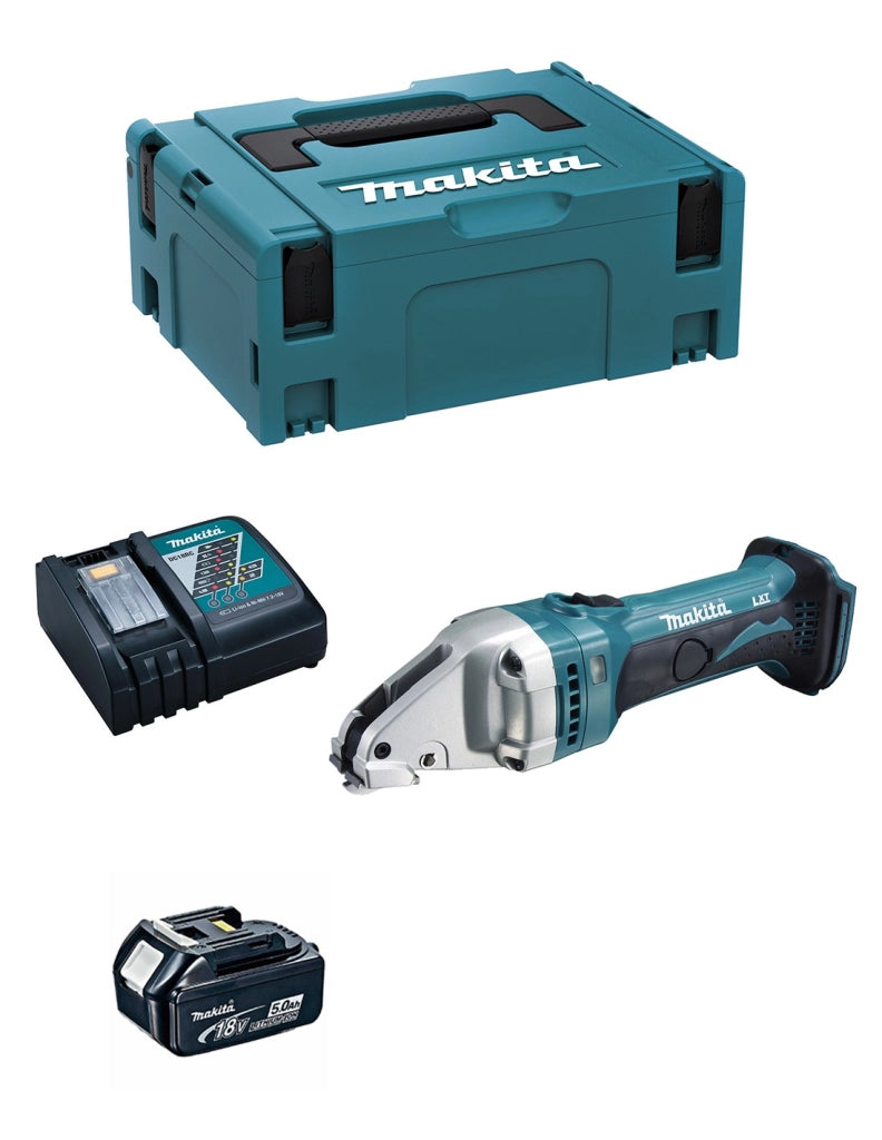 Cesoia MAKITA DJS161RTJ1 (1 x 5,0 Ah + DC18RC + MAKPAC 2)