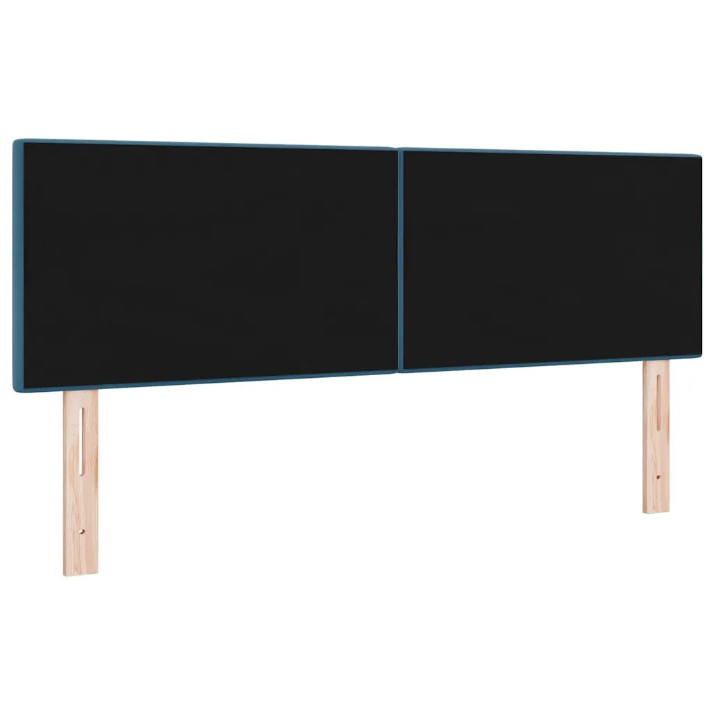 Testiera Blu Scuro 144 cm Velluto 42007161