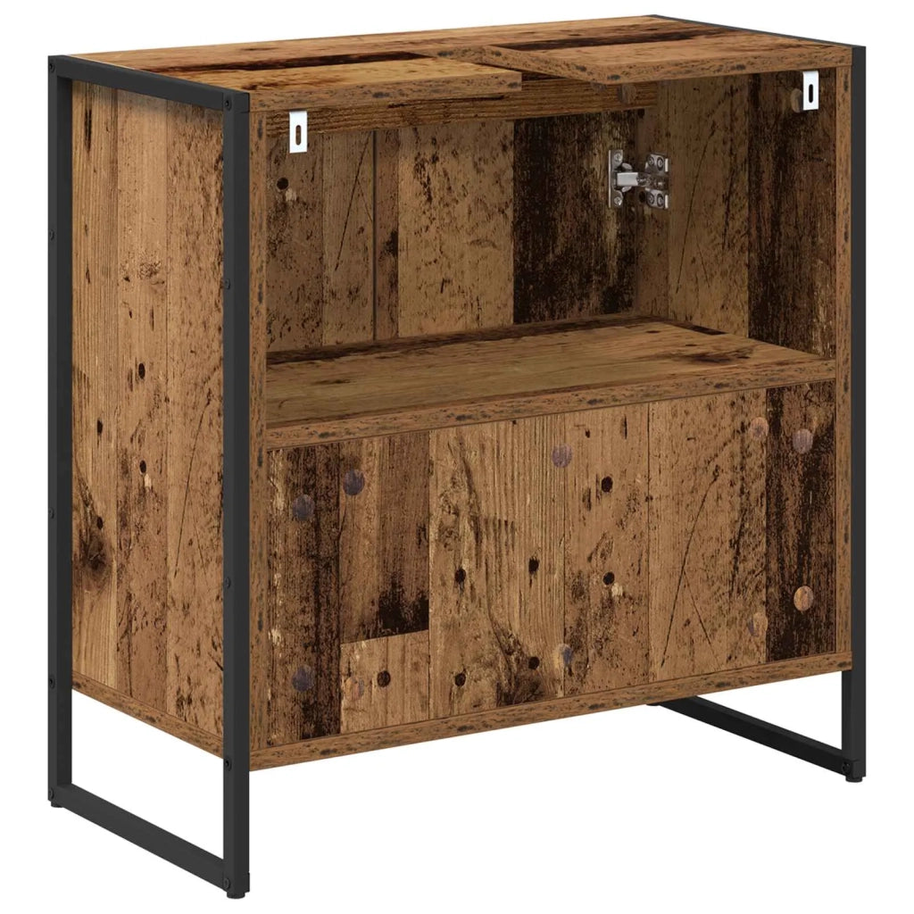 Mobile da Bagno Legno vecchio 60 x 30 x 60 cm Legno multistrato 886490