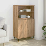 Credenza Rovere Artigianale 60x36x110 cm in Legno Multistrato 857459