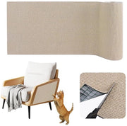 Mat per gatti - autofixante - tappeto di protezione - Khaki - 40 cm x 4 m