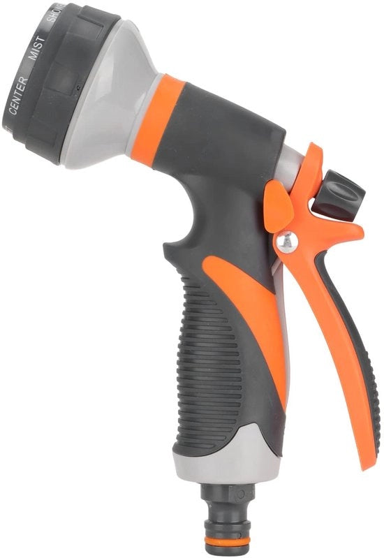 Pistolo per irrigazione da giardino con progetto ergonomico - Regolabile - Aspiratore da giardino - Economizzatore d'acqua - Connesione rapida - Adatto per irrigazione da giardino