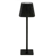 LAMPADA TAVOLO TOUCH LED MODERNA RICARICABILE BAR HOTEL RISTORANTE NERO ML-G06