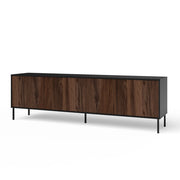 Buffet 4 ante BUDAPEST-S nero/rovere rio