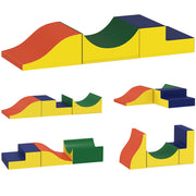 Set per bambini 3 pezzi arrampicata e striscio ¨C zephmum ¨C giallo, pelle sintetica, schiuma