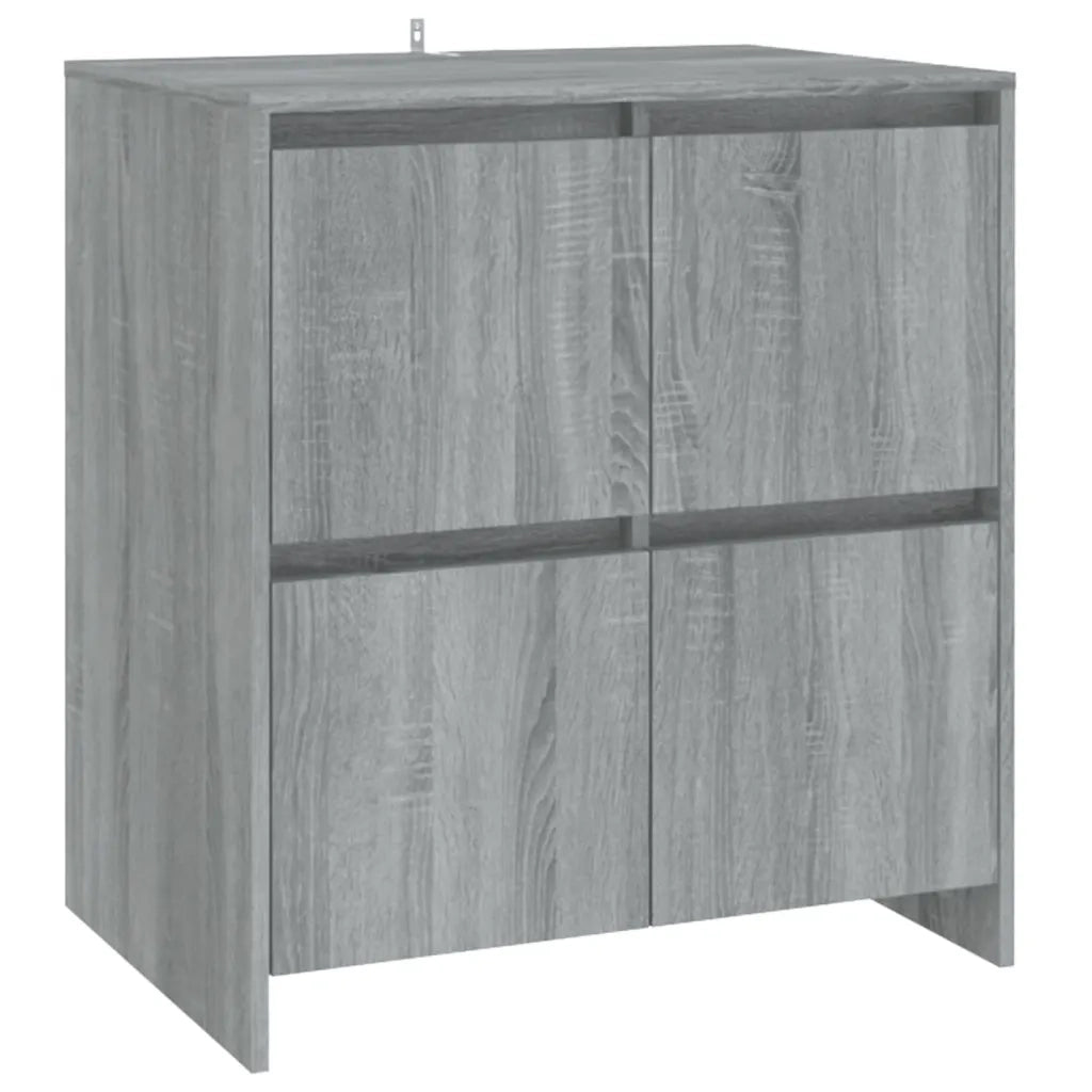 Credenza-Buffet-Armadio da cucina Grigio Sonoma 70x41x75 cm in Truciolato 218050