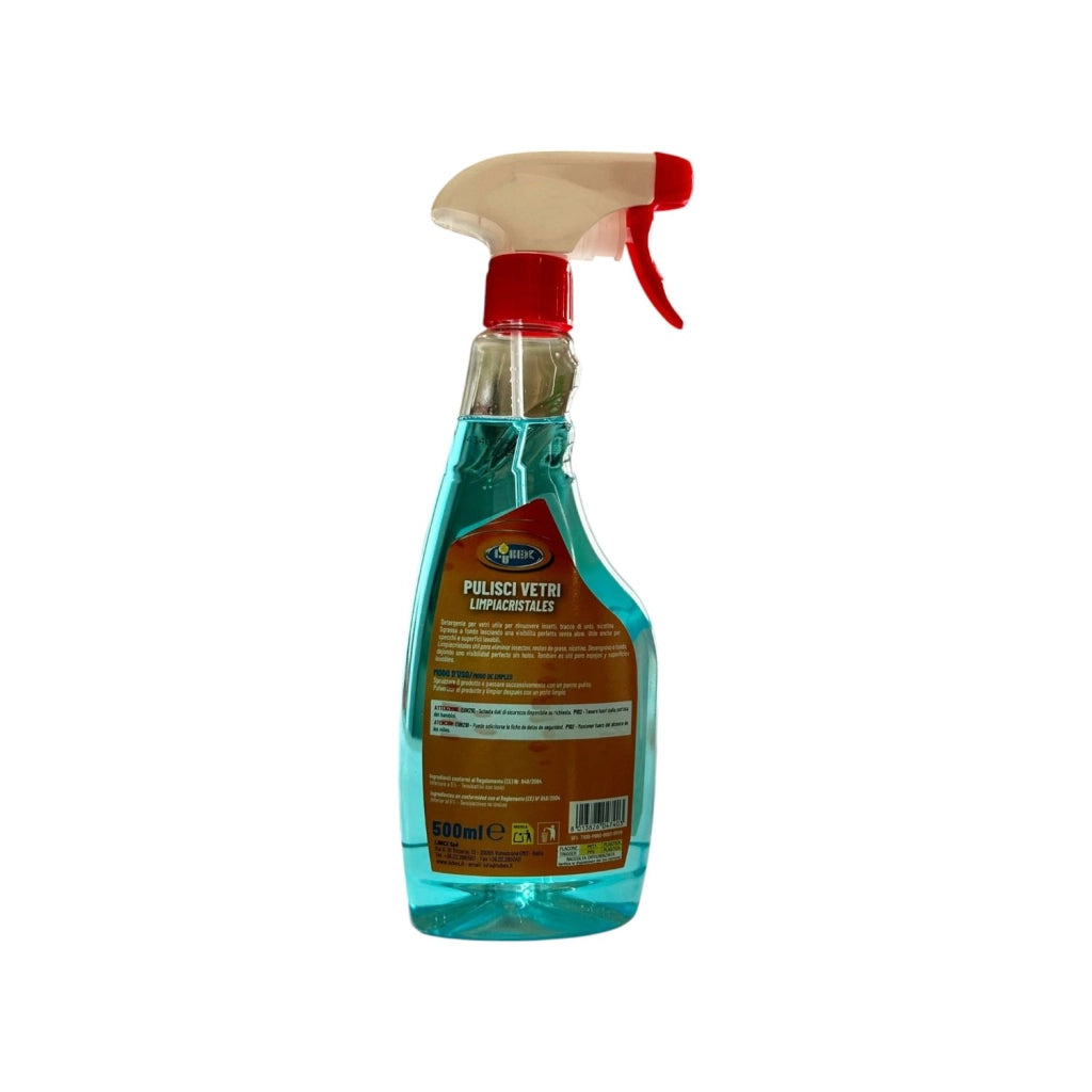 PULISCI VETRI PER AUTO A SPARY 500ML LUBEX