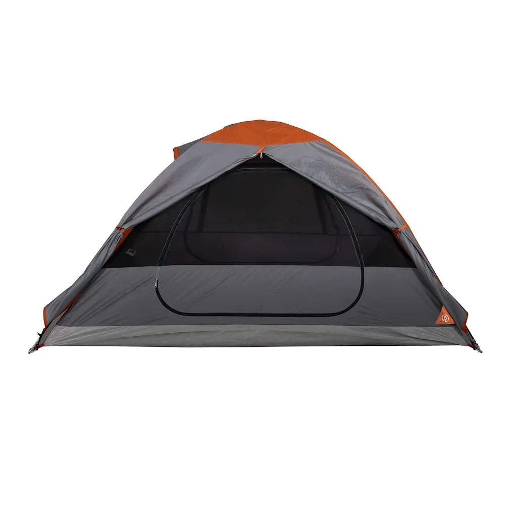Tenda da Campeggio a Cupola 2 Persone Arancione Impermeabile 94325